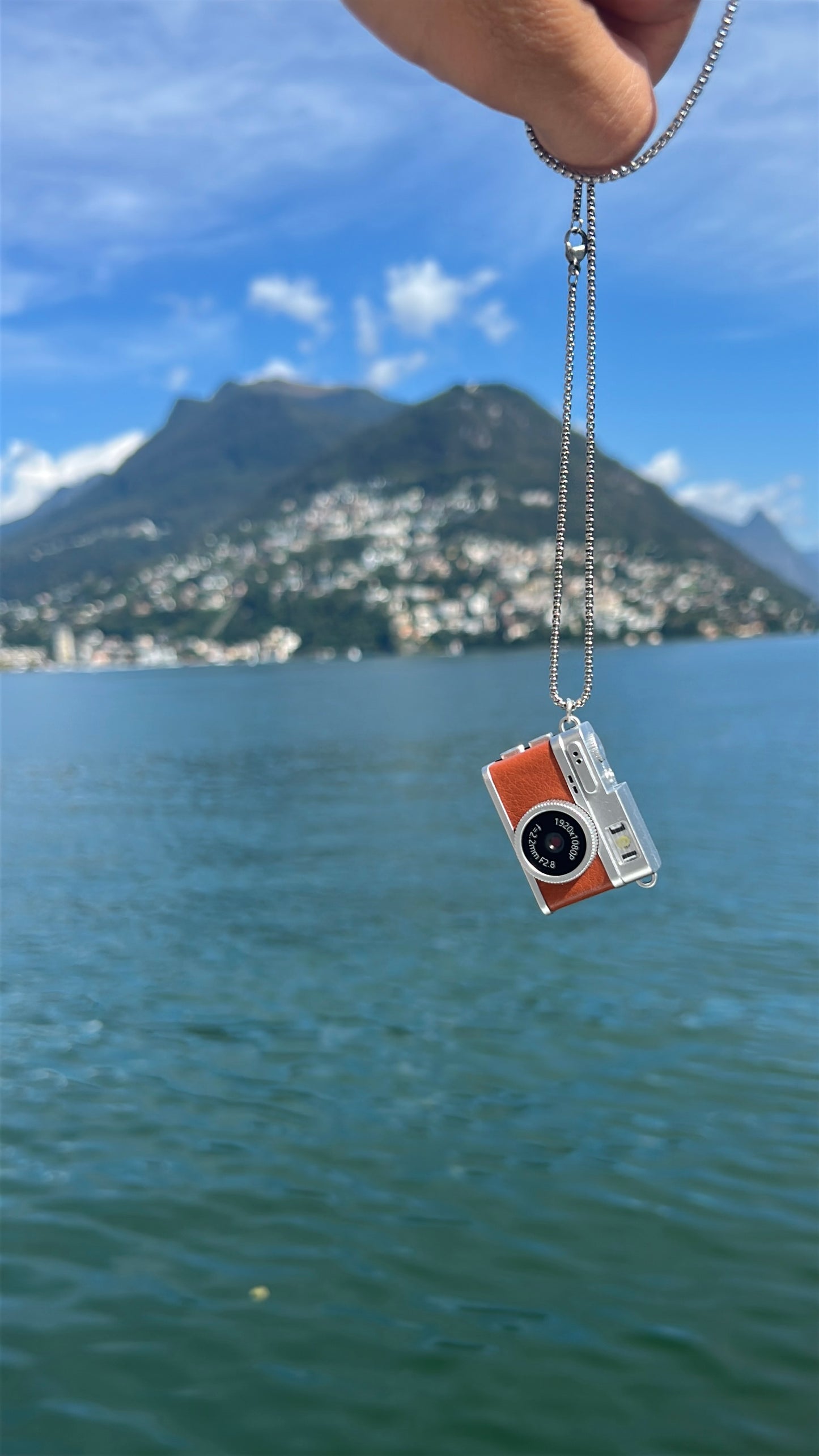 Mini Digital Necklace Keychain Camera 1080p