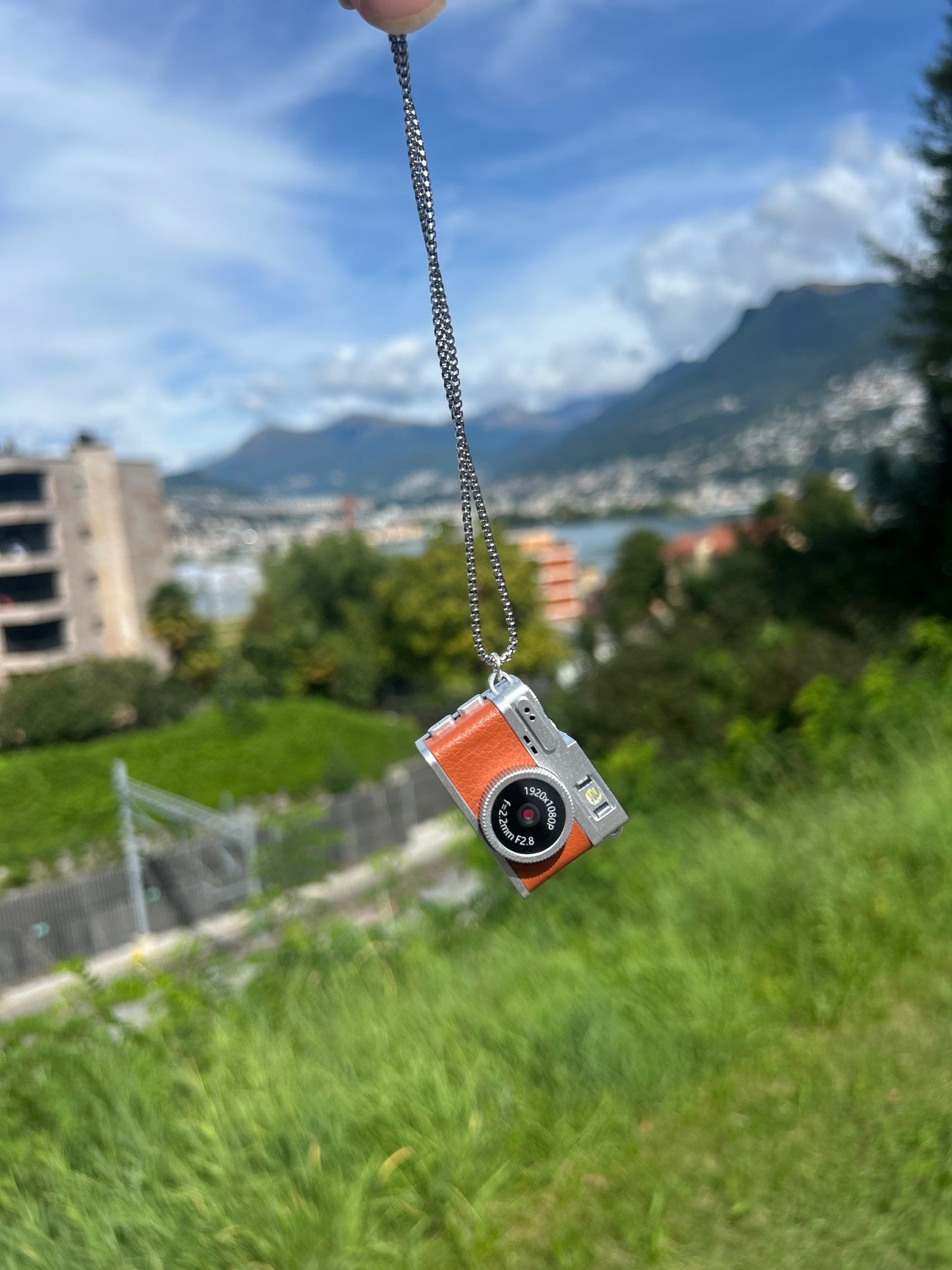 Mini Digital Necklace Keychain Camera 1080p