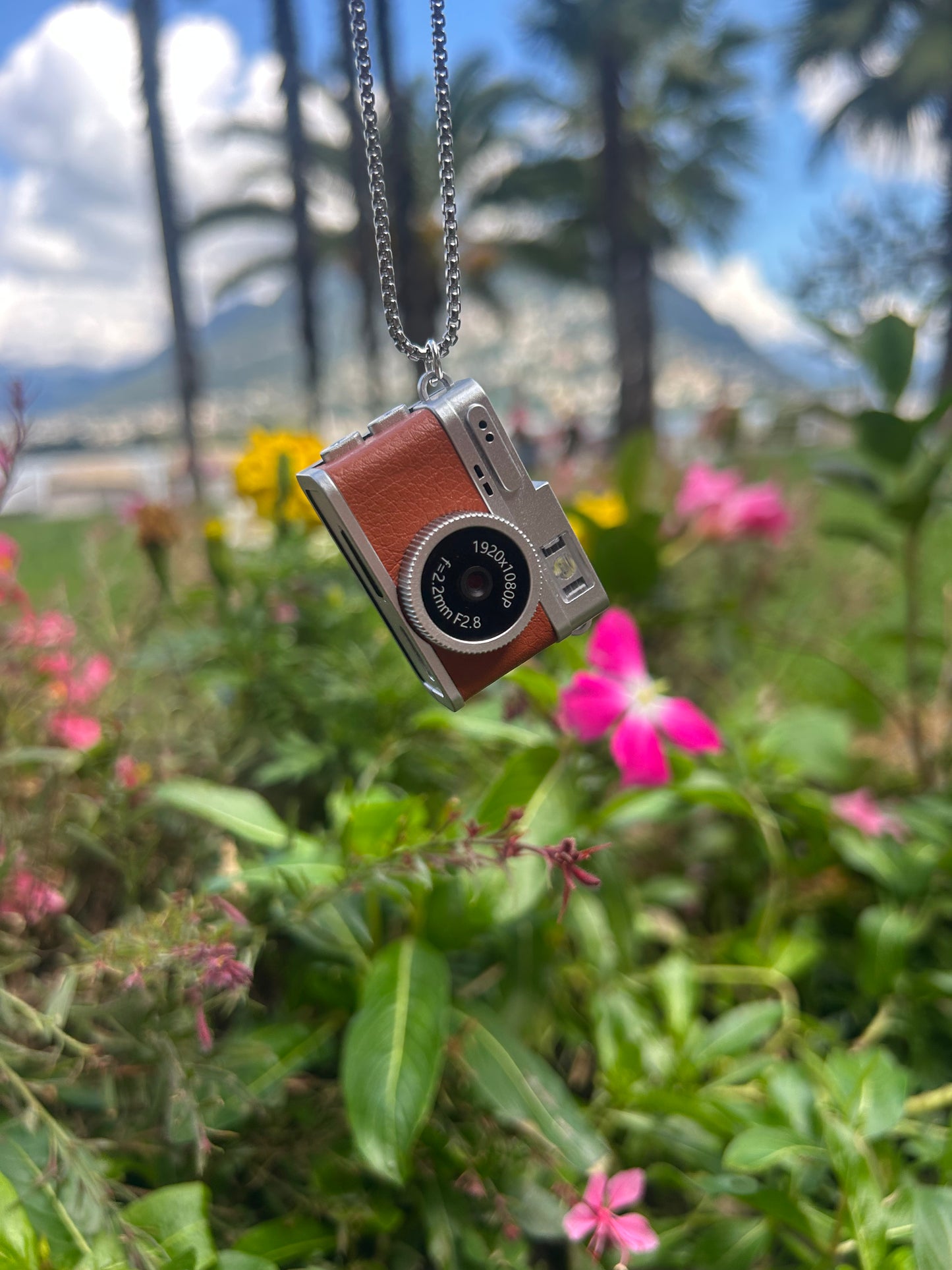 Mini Digital Necklace Keychain Camera 1080p