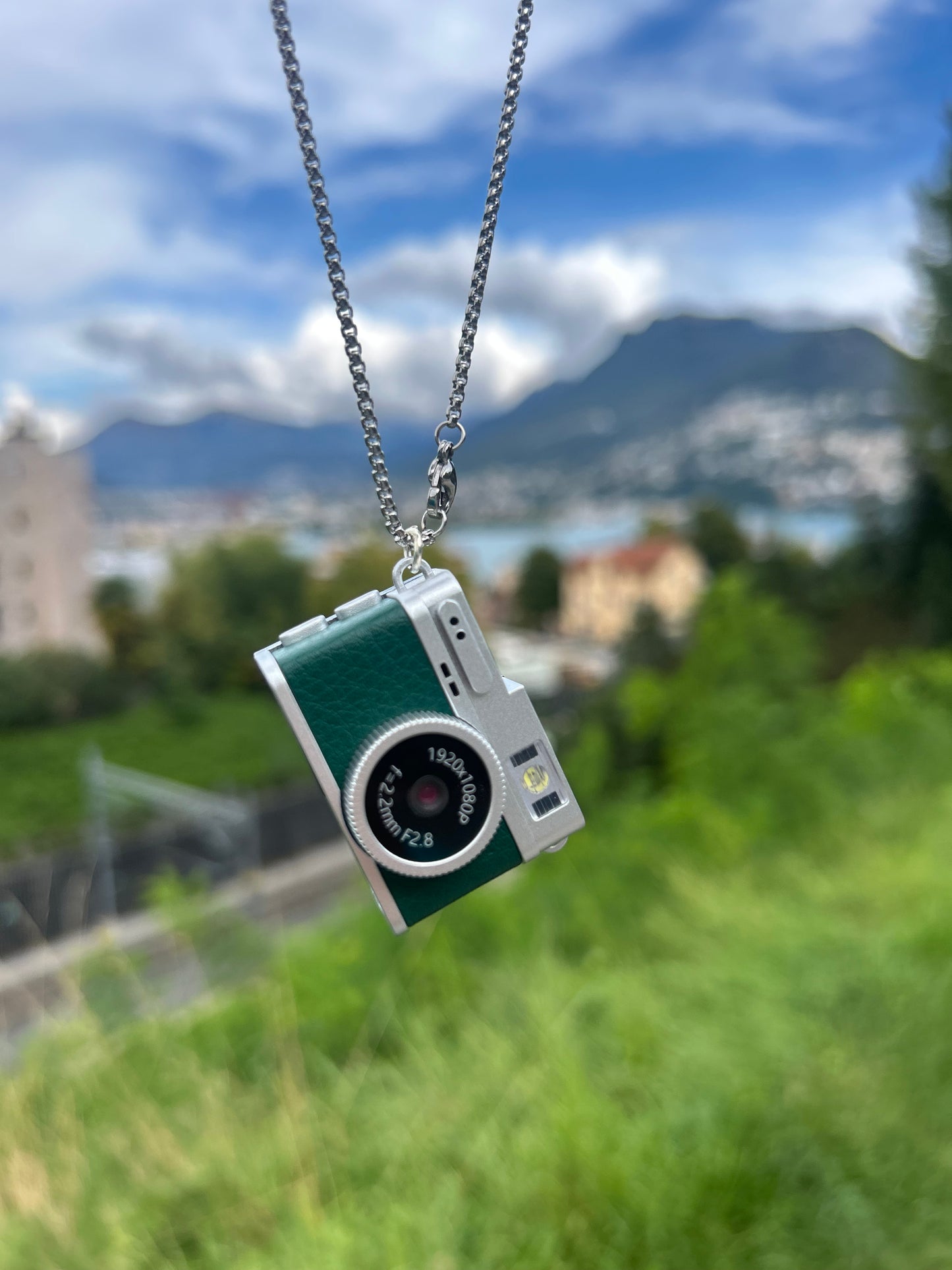 Mini Digital Necklace Keychain Camera 1080p