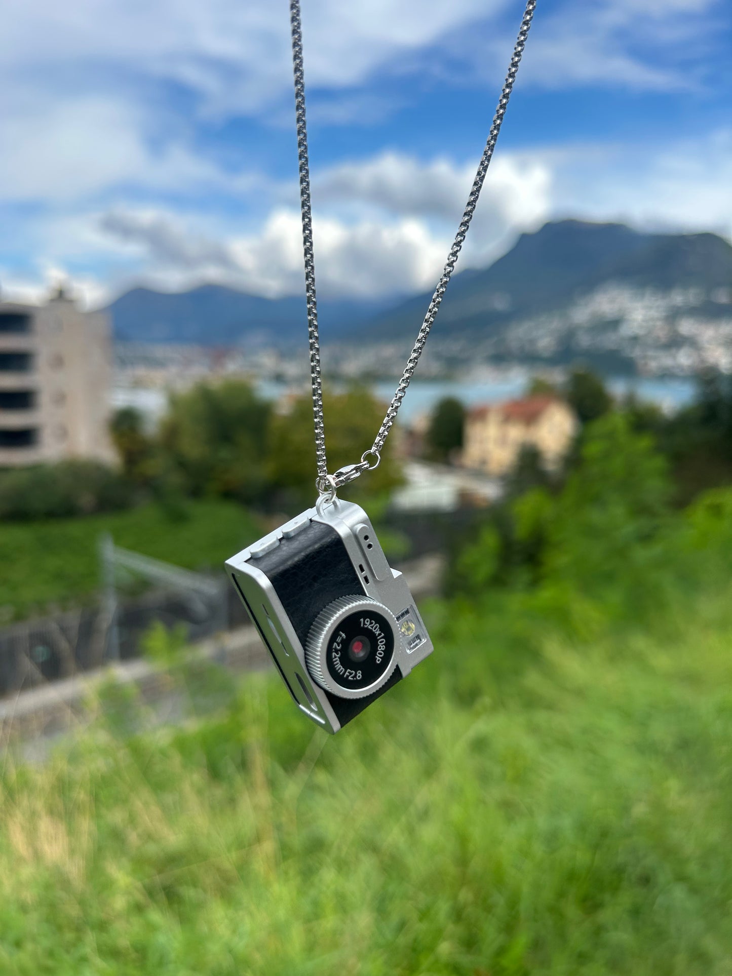 Mini Digital Necklace Keychain Camera 1080p