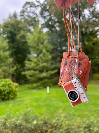 Mini Digital Necklace Keychain Camera 1080p