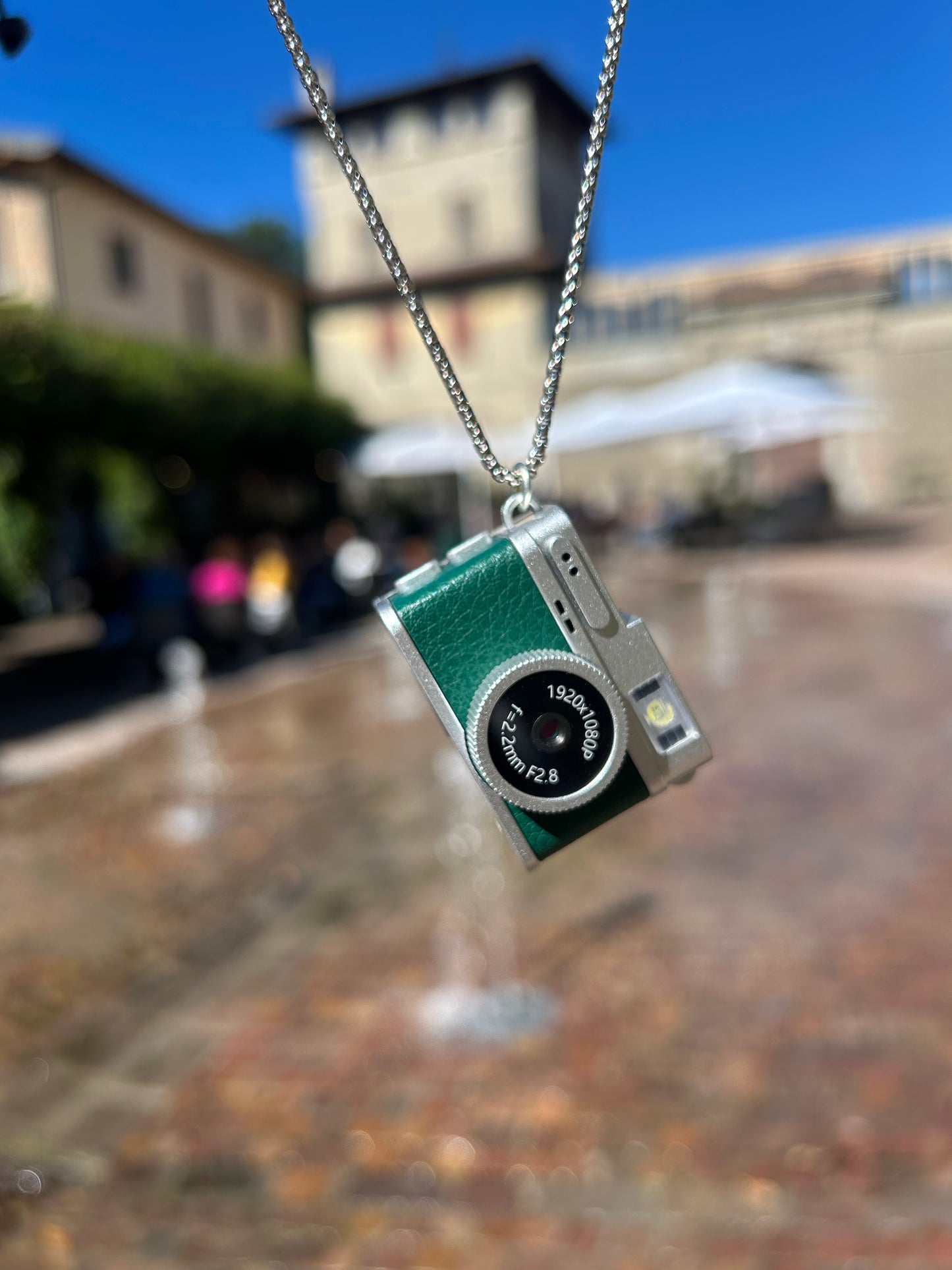 Mini Digital Necklace Keychain Camera 1080p