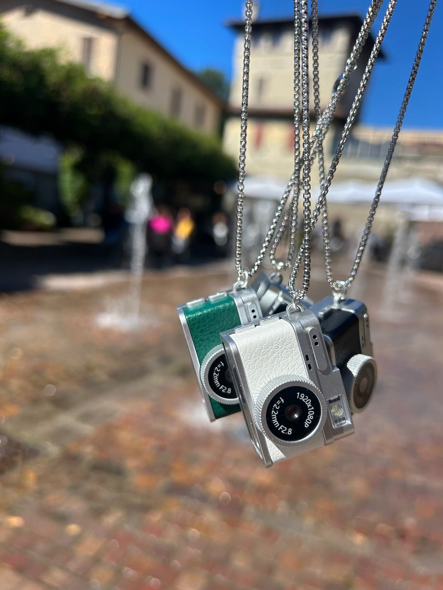 Mini Digital Necklace Keychain Camera 1080p