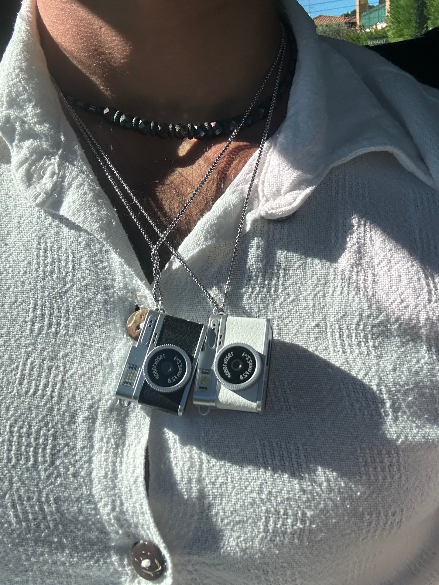 Mini Digital Necklace Keychain Camera 1080p