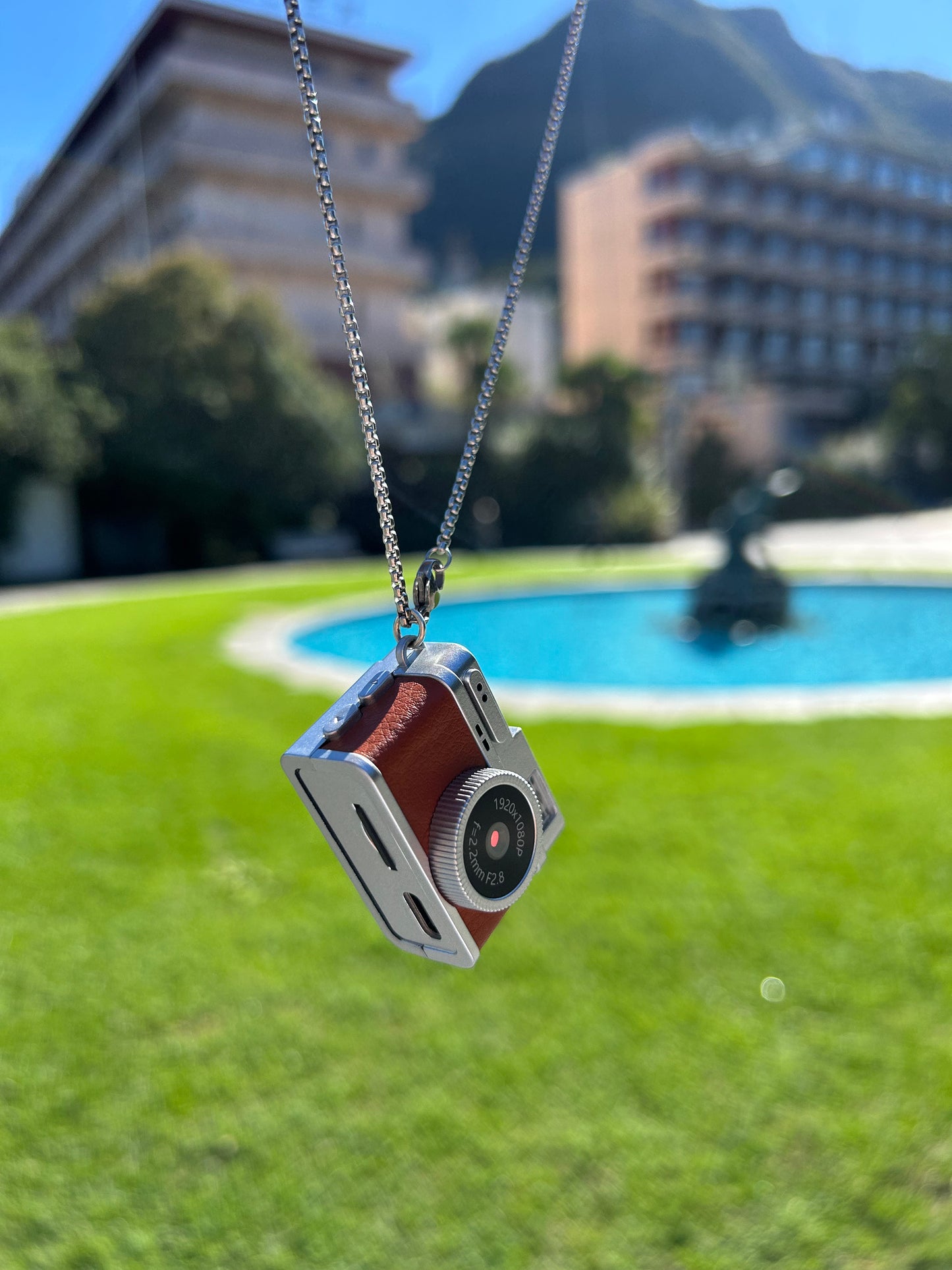 Mini Digital Necklace Keychain Camera 1080p