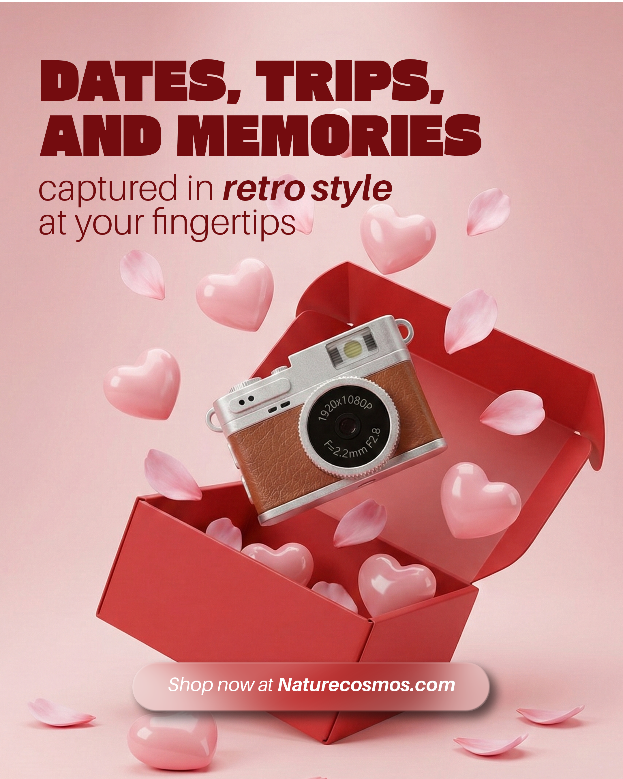 "Earth" Mini Necklace Camera