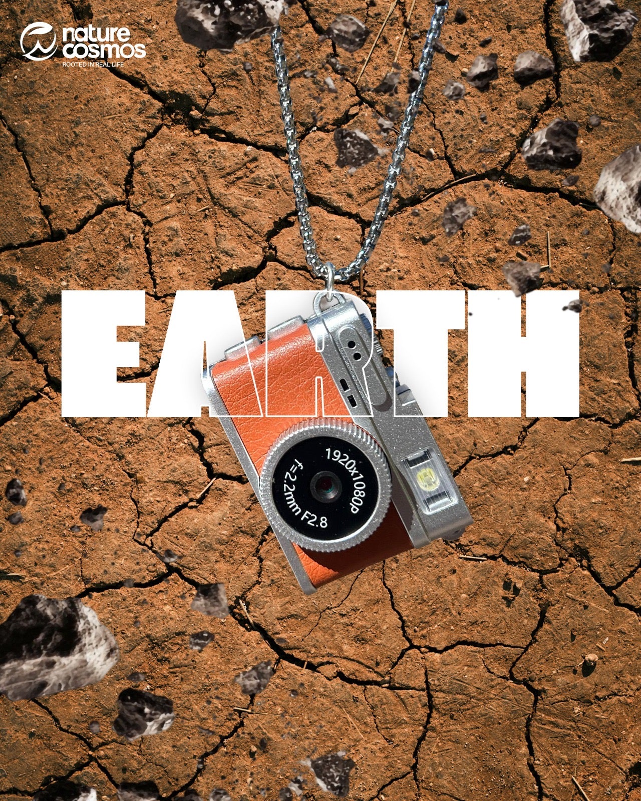 "Earth" Mini Necklace Camera